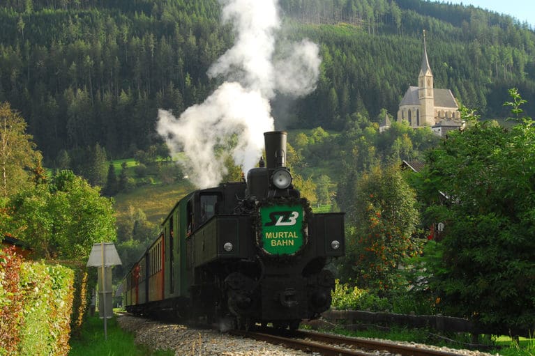 Murtalbahn - Ausflugsziele in der Steiermark